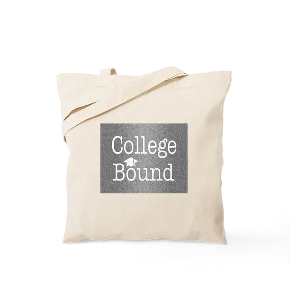 CafePress - College Bound Tote Bag - Unisex Canvas Tote Bag, Beige, 1-Piece