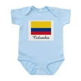 thumbnail image 1 of CafePress - Colombia Flag Infant Bodysuit - Baby Light Bodysuit, Size Newborn - 24 Months, 1 of 4