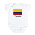 thumbnail image 1 of CafePress - Colombia Flag Infant Bodysuit - Baby Light Bodysuit, Size Newborn - 24 Months, 1 of 4