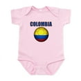 thumbnail image 1 of CafePress - Colombia Futbol Soccer Body Suit - Baby Light Bodysuit, Size Newborn - 24 Months, 1 of 4