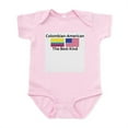 thumbnail image 1 of CafePress - Colombian American The Best K Infant Bodysuit - Baby Light Bodysuit, Size Newborn - 24 Months, 1 of 4