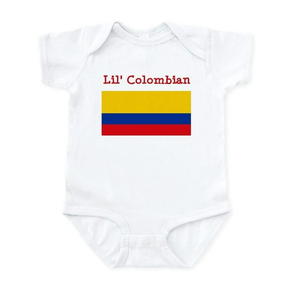 CafePress - Colombian Infant Bodysuit - Baby Light Bodysuit, Size Newborn - 24 Months