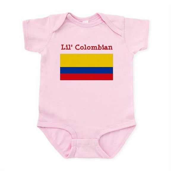 CafePress - Colombian Infant Bodysuit - Baby Light Bodysuit, Size Newborn - 24 Months