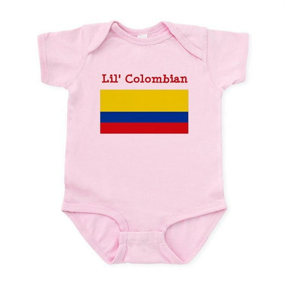 CafePress - Colombian Infant Bodysuit - Baby Light Bodysuit, Size Newborn - 24 Months