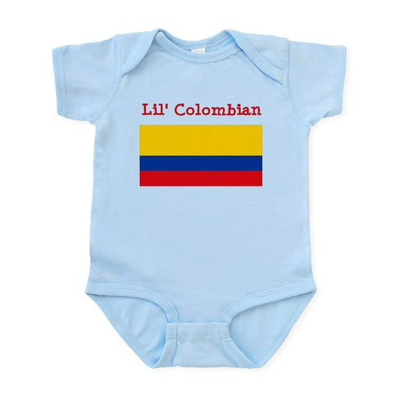 CafePress - Colombian Infant Bodysuit - Baby Light Bodysuit, Size Newborn - 24 Months