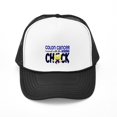 thumbnail image 1 of CafePress - Colon Cancer Messed With Wrong Chick - Adjustable Unisex Printed Trucker Hat with Mesh Back, 1 of 8
