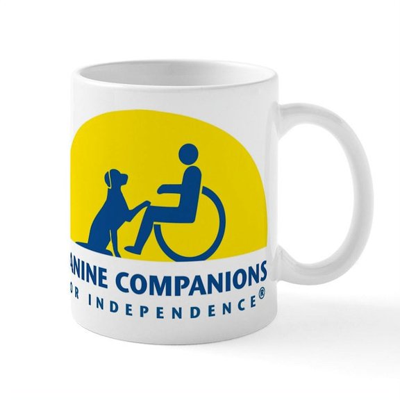 CafePress - Color Canine Companions Logo Mug - 11 oz Ceramic Mug - Novelty Coffee Tea Cup