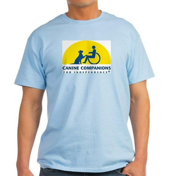 CafePress - Color Canine Companions Logo T Shirt - Light T-Shirt - CP