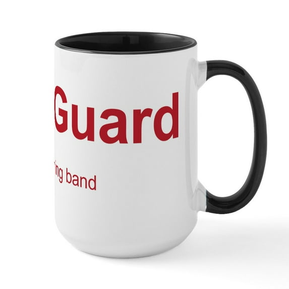 CafePress - Color Guard Definition - 15 oz Ceramic Large White Novelty Mug