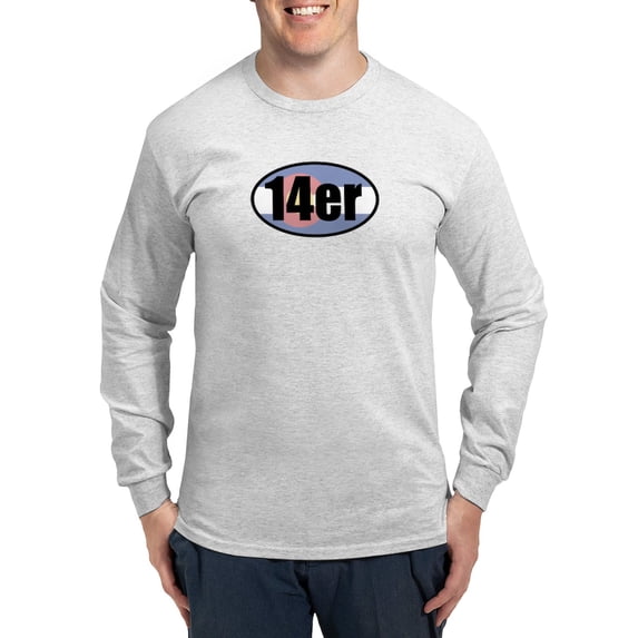 CafePress - Colorado 14Ers Long Sleeve T Shirt - Unisex Cotton Long Sleeve T-Shirt