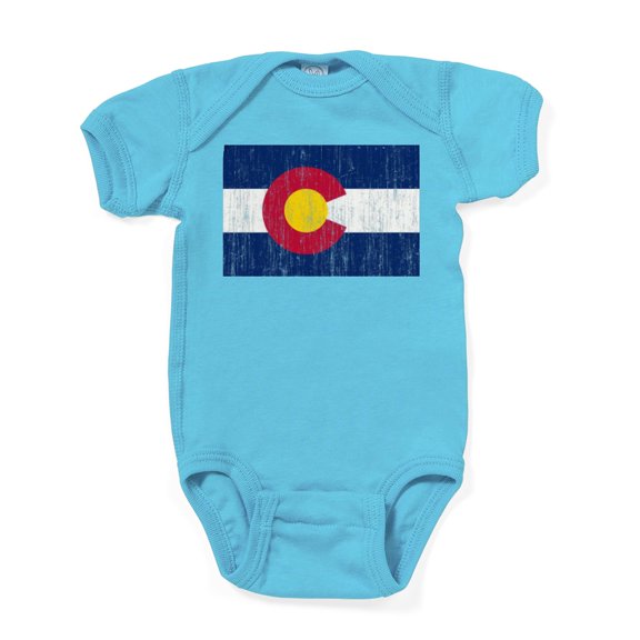 CafePress - Colorado Aged Copy - Cute Infant Bodysuit Baby Romper - Size Newborn - 24 Months