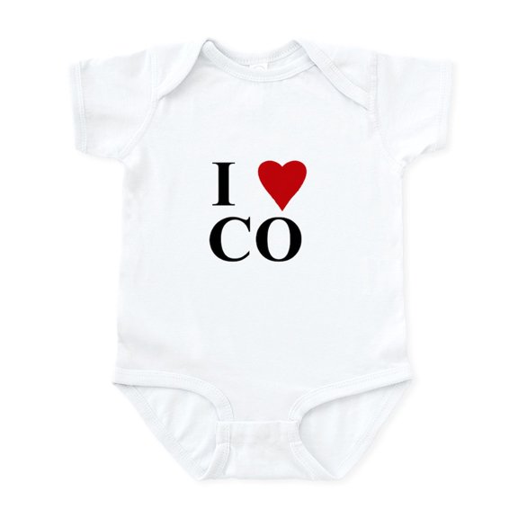 CafePress - Colorado (CO) Infant Creeper - Baby Light Bodysuit, Size Newborn - 24 Months