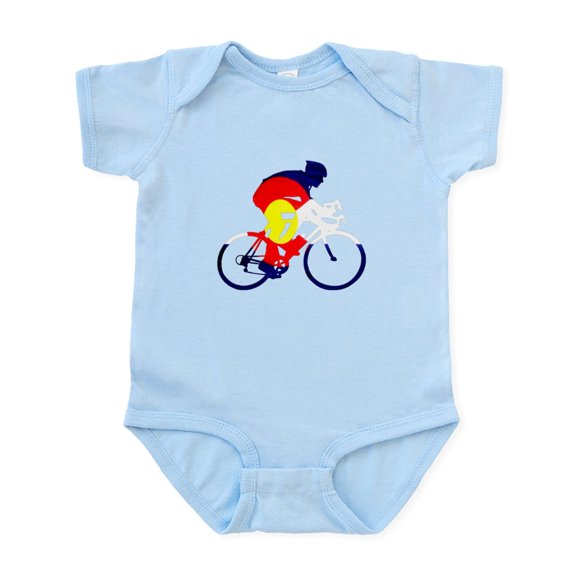 CafePress - Colorado Cycling Infant Bodysuit - Baby Light Bodysuit, Size Newborn - 24 Months