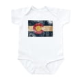 thumbnail image 1 of CafePress - Colorado Flag Infant Bodysuit - Baby Light Bodysuit, Size Newborn - 24 Months, 1 of 4
