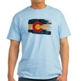 thumbnail image 1 of CafePress - Colorado Flag Light T Shirt - Men's Classic Graphic T-Shirt, 1 of 4