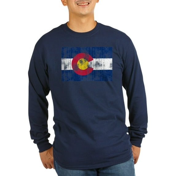 CafePress - Colorado Long Sleeve Dark T Shirt - Long Sleeve Dark T-Shirt