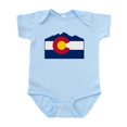 thumbnail image 1 of CafePress - Colorado Mountain Flag Body Suit - Baby Light Bodysuit, Size Newborn - 24 Months, 1 of 4