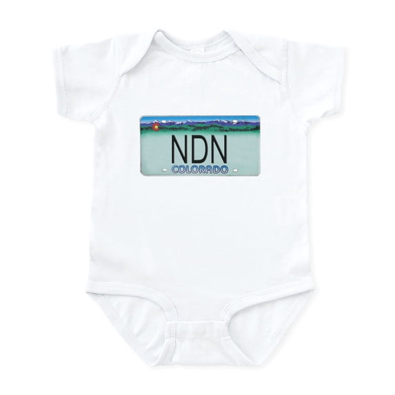 CafePress - Colorado NDN Infant Bodysuit - Baby Light Bodysuit, Size Newborn - 24 Months
