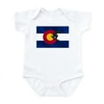 thumbnail image 1 of CafePress - Colorado Snowboarding Infant Bodysuit - Baby Light Bodysuit, Size Newborn - 24 Months, 1 of 4