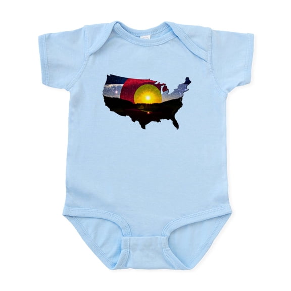 CafePress - Colorado States Of Mind Infant Bodysuit - Baby Light Bodysuit, Size Newborn - 24 Months