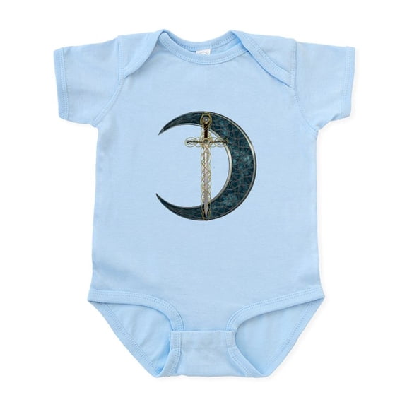 CafePress - Colorful Celtic Moon And Swor Infant Bodysuit - Baby Light Bodysuit, Size Newborn - 24 Months