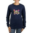 thumbnail image 1 of CafePress - Colorful Corgi Puppy Long Sleeve T Shirt - Women's Long Sleeve Graphic Tee Casual Fit, 1 of 4