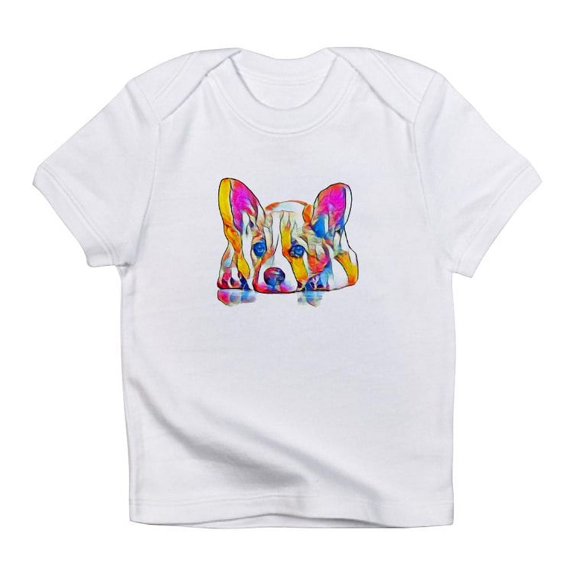 CafePress - Colorful Corgi Puppy T Shirt - Infant T-Shirt