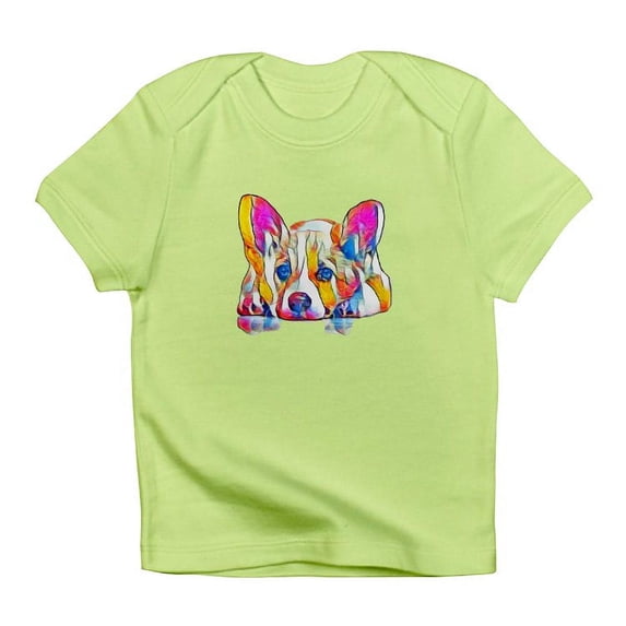 CafePress - Colorful Corgi Puppy T Shirt - Infant T-Shirt