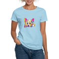 thumbnail image 1 of CafePress - Colorful Corgi Puppy T Shirt - Women's Classic T-Shirt, 1 of 4