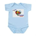 thumbnail image 1 of CafePress - Colorful Mend Body Suit - Baby Light Bodysuit, Size Newborn - 24 Months, 1 of 4