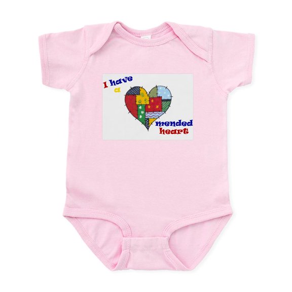 CafePress - Colorful Mend Body Suit - Baby Light Bodysuit, Size Newborn - 24 Months