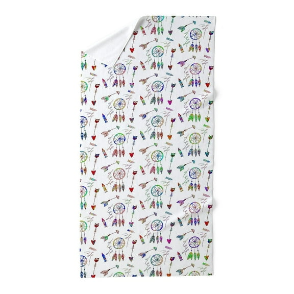 CafePress - Colorful Native Pattern - Large Beach Towel, Soft 30"x60" Towel with Unique Design