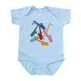 thumbnail image 1 of CafePress - Colorful Saxophones Infant Bodysuit - Baby Light Bodysuit, Size Newborn - 24 Months, 1 of 4