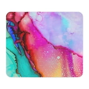 CafePress - Colorful Watercolor Paint Art Colors Pai Mousepad - Non-slip Rubber Mousepad, Gaming Mouse Pad