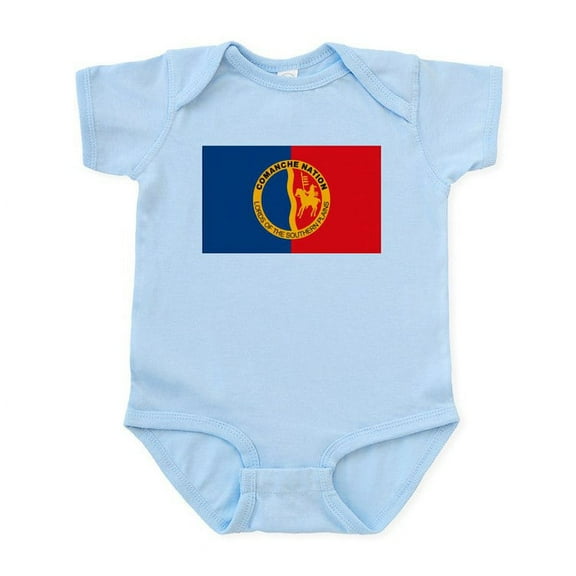 CafePress - Comanche Flag Infant Bodysuit - Baby Light Bodysuit, Size Newborn - 24 Months