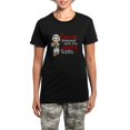 thumbnail image 1 of CafePress - Combat Girl Mesothelioma Women's Dark Pajamas - Women's Short Sleeve Print T-Shirt and Pants Dark Cotton Pajama Set, 1 of 7