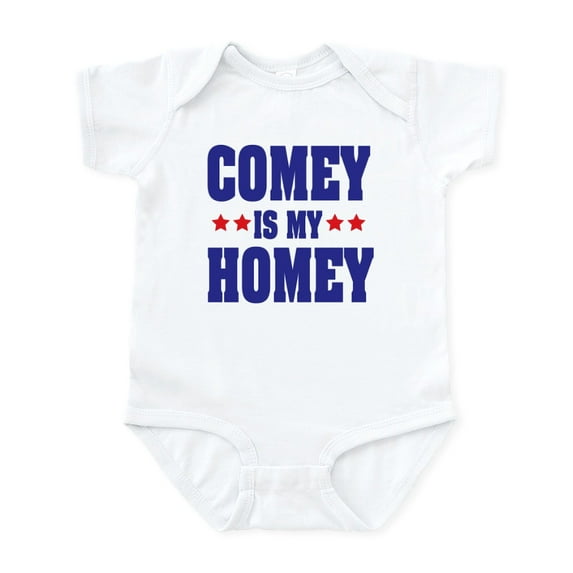 CafePress - Comey Is My Homey Body Suit - Baby Light Bodysuit, Size Newborn - 24 Months