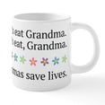 thumbnail image 1 of CafePress - Commas Save Lives - 20 Oz White Ceramic Mega Mug, 1 of 5