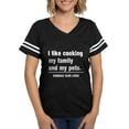 thumbnail image 1 of CafePress - Commas Save Lives T Shirt - Womens Football Shirt, 1 of 4