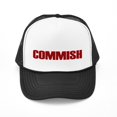 thumbnail image 1 of CafePress - Commish (Red) - Adjustable Unisex Printed Trucker Hat with Mesh Back, 1 of 8