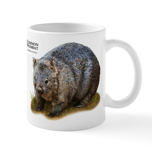 CafePress - Common Wombat Mug - 11 oz Ceramic Mug - Novelty Coffee Tea Cup