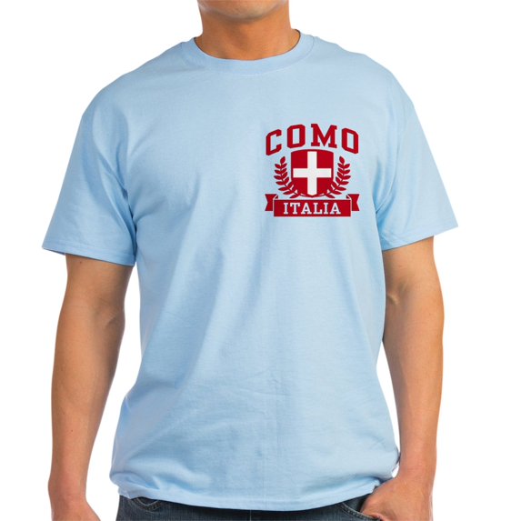 CafePress - Como Italia Light T Shirt - Men's Classic Graphic T-Shirt