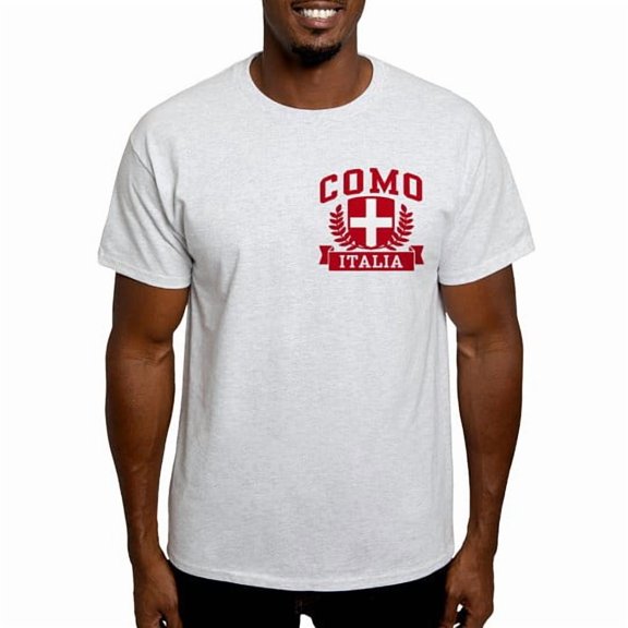 CafePress - Como Italia Light T Shirt - Men's Classic Cotton T-Shirts