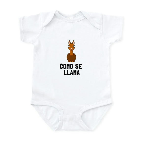 CafePress - Como Se Llama Body Suit - Baby Light Bodysuit, Size Newborn - 24 Months