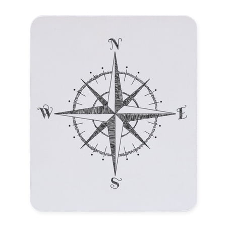 CafePress - Compass Rose Mousepad - Non-slip Rubber Mousepad, Gaming Mouse Pad