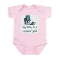 thumbnail image 1 of CafePress - Computer Geek Infant Bodysuit - Baby Light Bodysuit, Size Newborn - 24 Months, 1 of 4