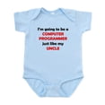thumbnail image 1 of CafePress - Computer Programmer Like My Uncle Body Suit - Baby Light Bodysuit, Size Newborn - 24 Months, 1 of 4