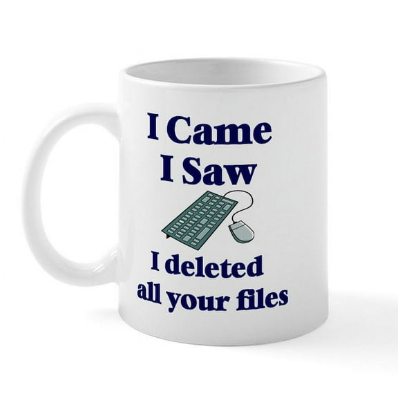 CafePress - Computer Tech Mug - 11 oz Ceramic Mug - Novelty Coffee Tea Cup