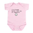 thumbnail image 1 of CafePress - Computers Infant Bodysuit - Baby Light Bodysuit, Size Newborn - 24 Months, 1 of 4