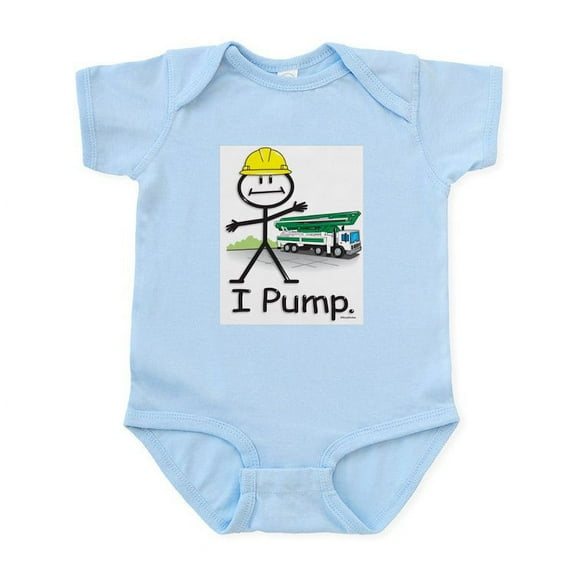 CafePress - Concrete Pumping Infant Bodysuit - Baby Light Bodysuit, Size Newborn - 24 Months
